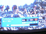 立山登山の映像とレベル表示