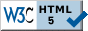 Valid HTML5 (experimental)